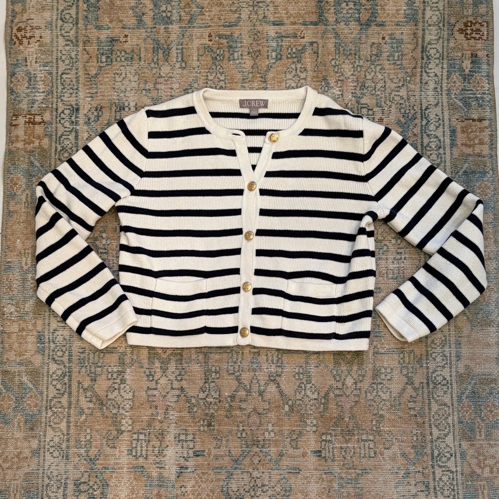 J.Crew lady jacket cotton cardia size small